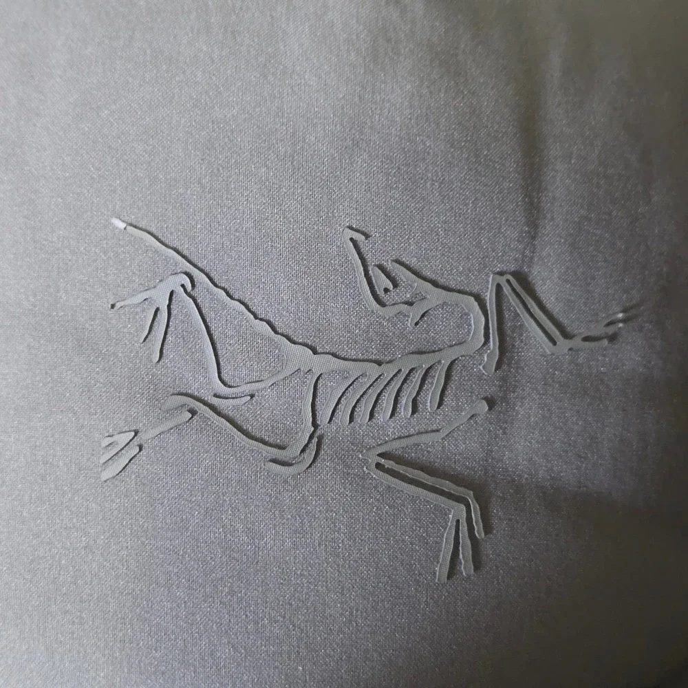 Arcteryx Bird Trucker Hat Grey Charcoal Adjustable Snapback Mesh Cap Logo